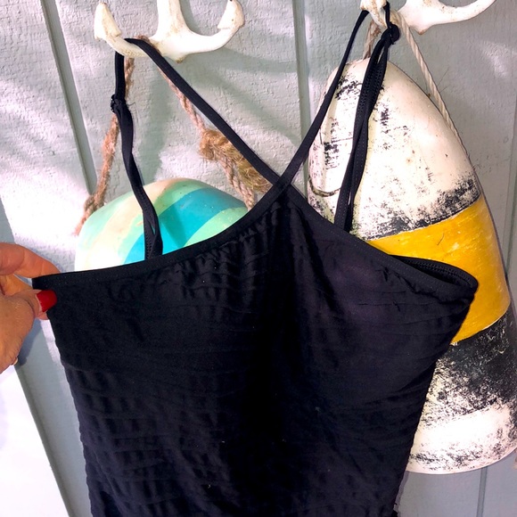 Lauren Ralph Lauren Black Swimsuit One Piece - Picture 1 of 7